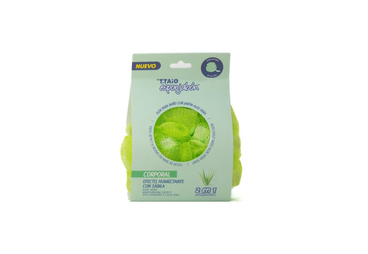 Esponjabón Soap Loofah- Aloe Vera | Best for Moisturizing