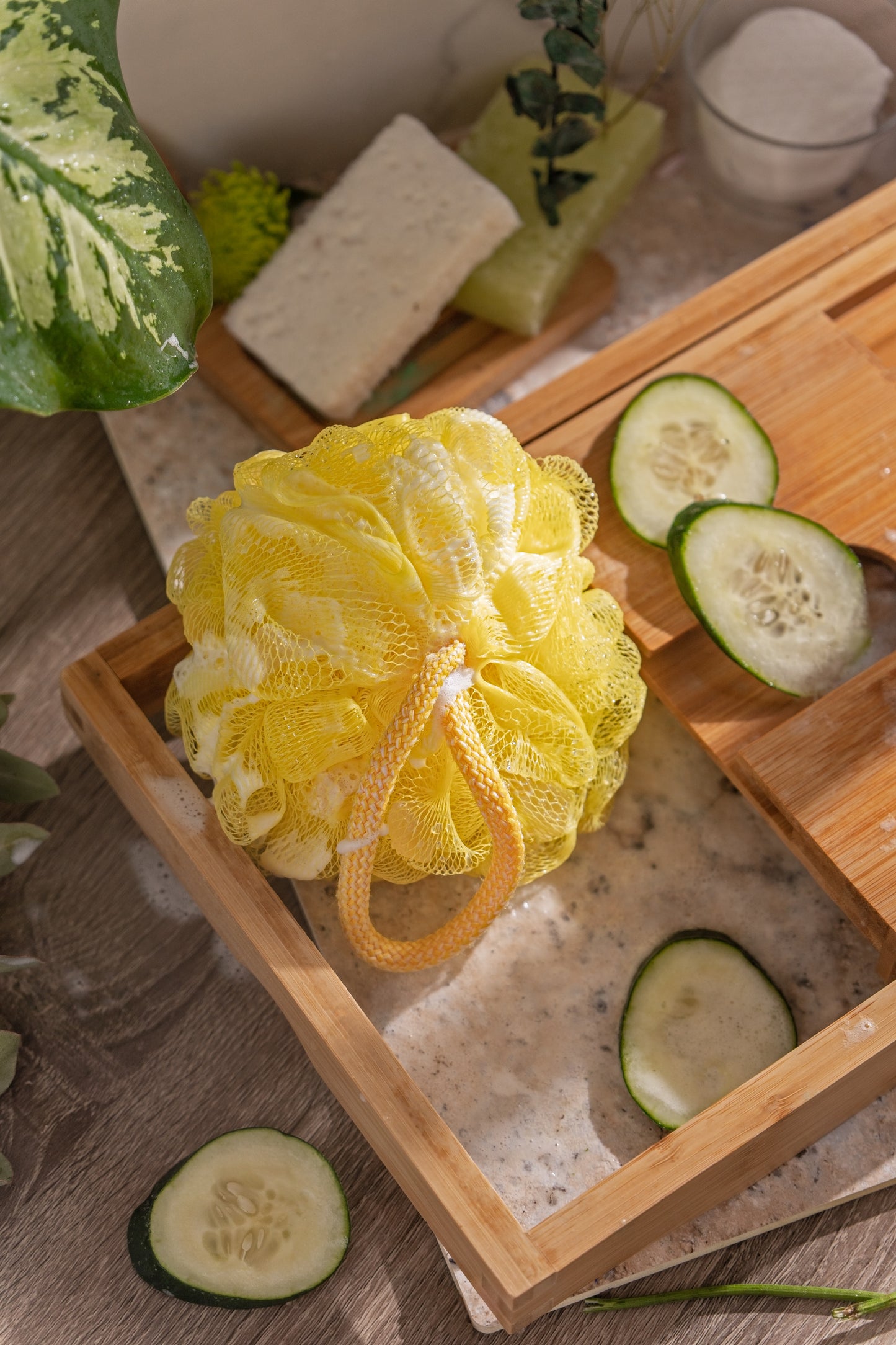 Esponjabón Soap Loofah- Cucumber Melon | Best for Hydration