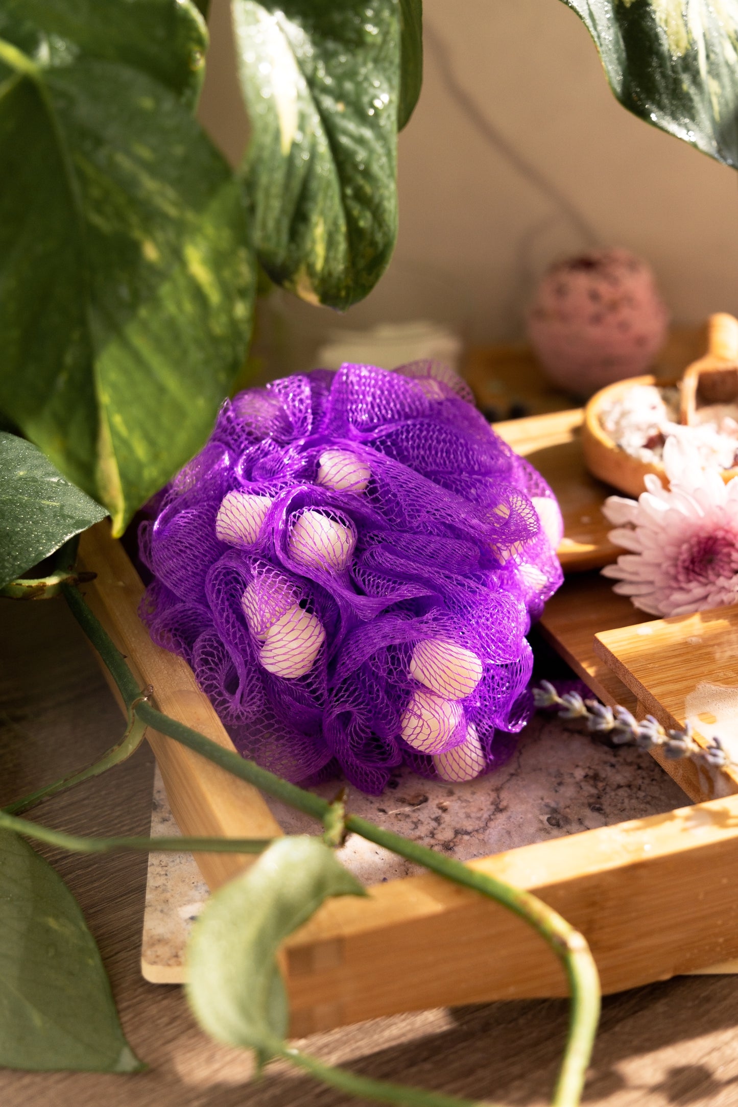 Esponjabón Soap Loofah- Lavender | Best for Relaxation